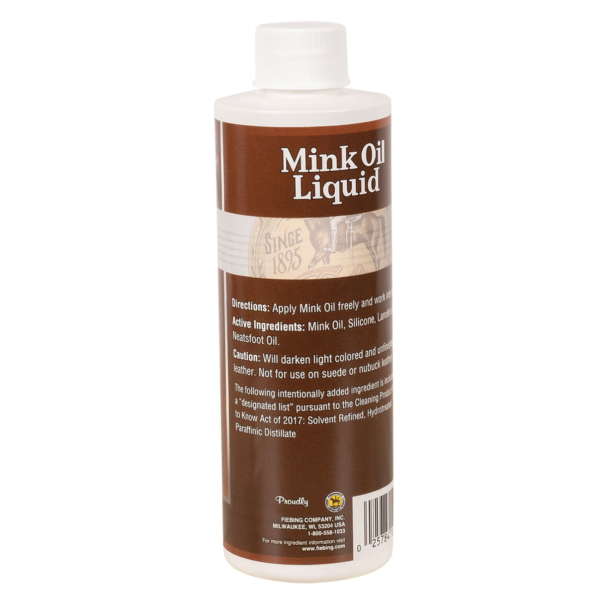 Fiebing's Mink Oil Liquid 236 mL