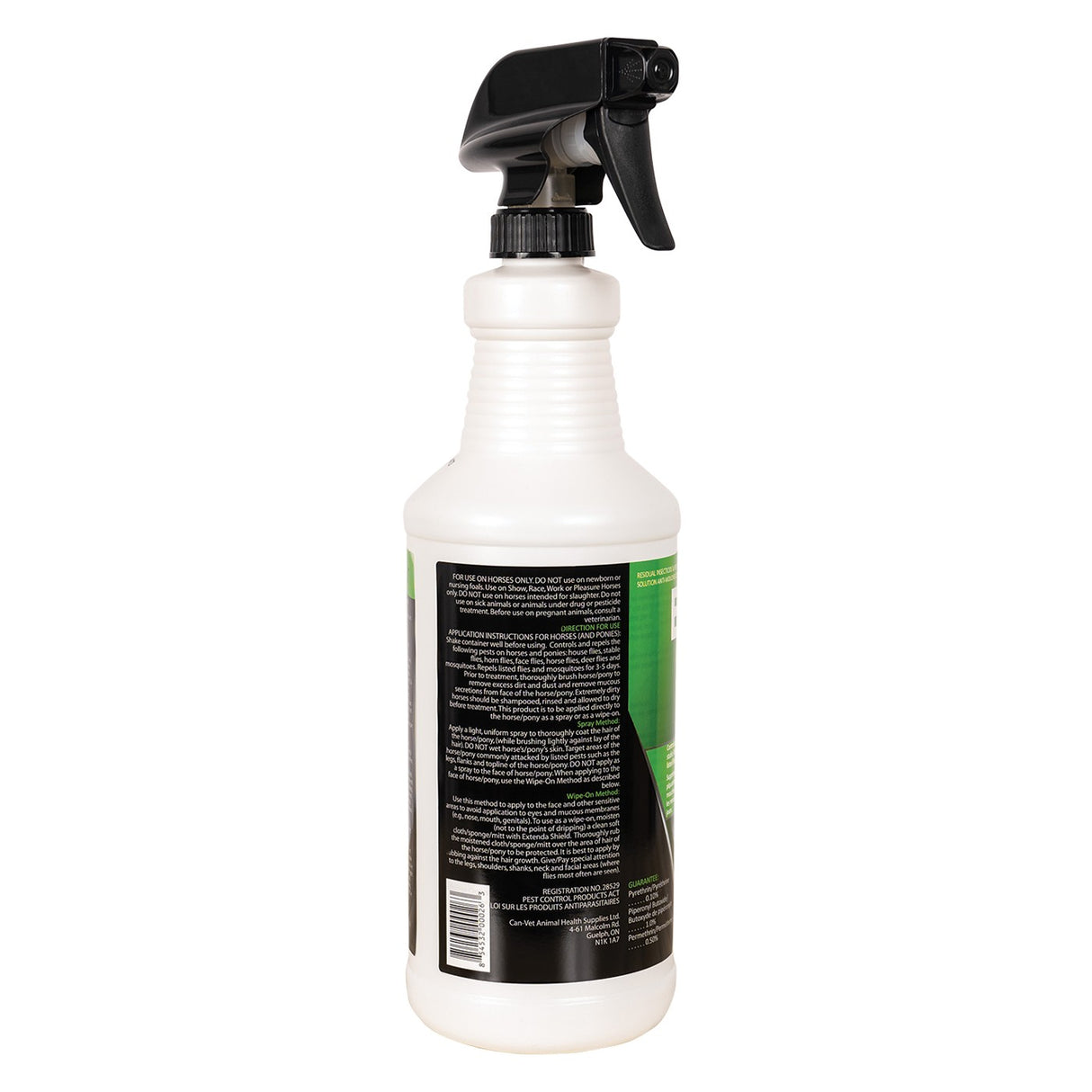 Golden Horseshoe Extenda Fly Shield avec pulvérisateur 1 L