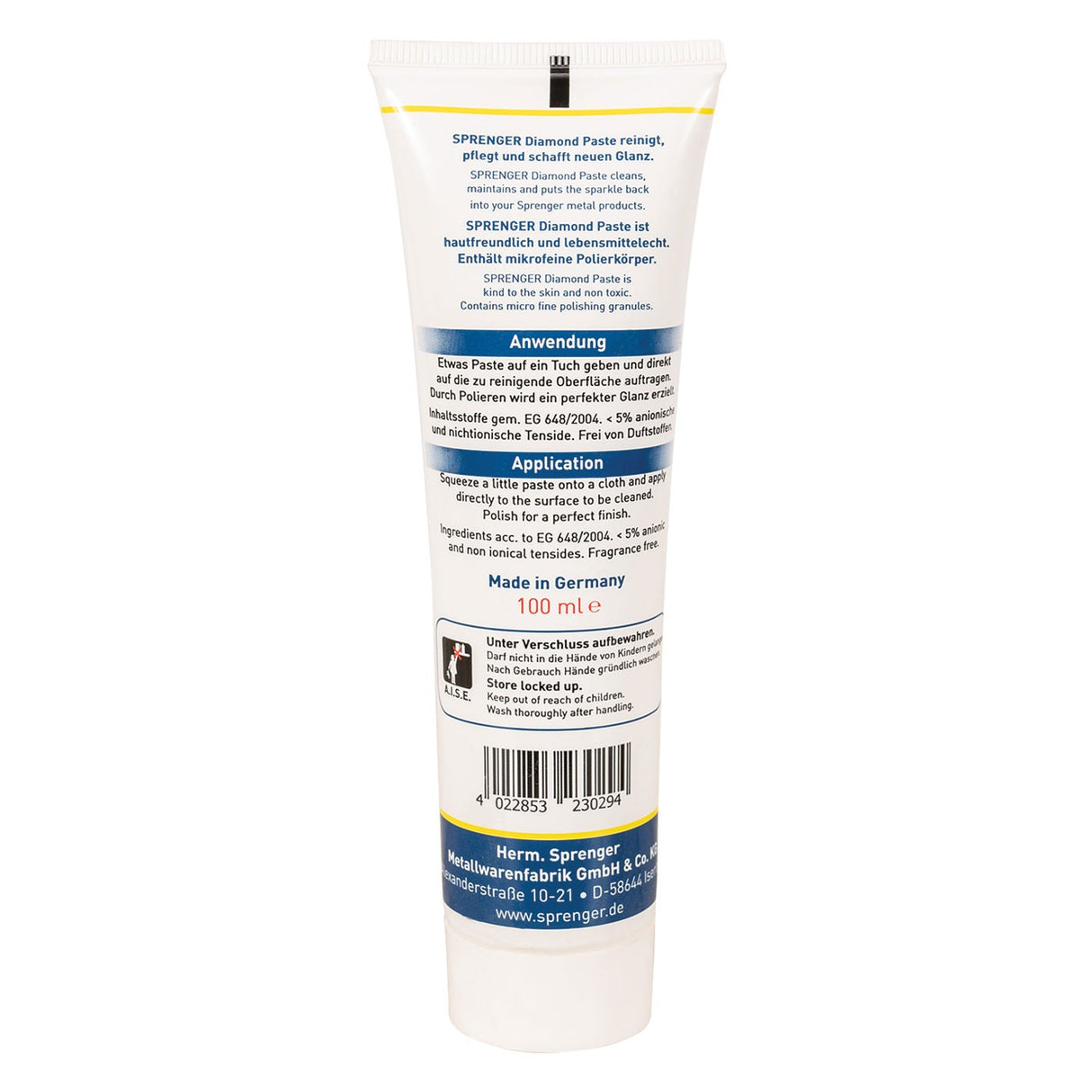 Sprenger Diamant Pâte 100 mL
