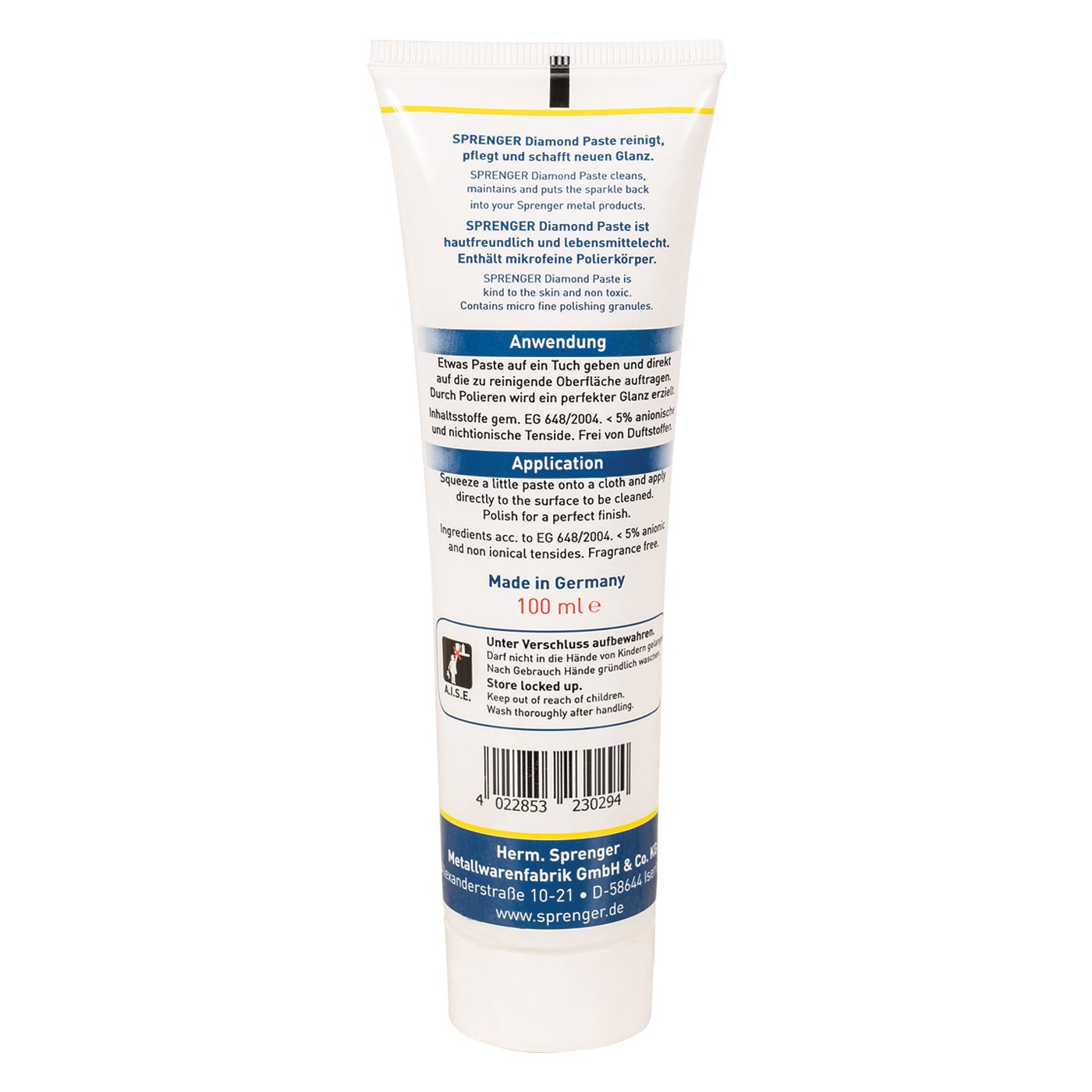 Sprenger Diamant Pâte 100 mL