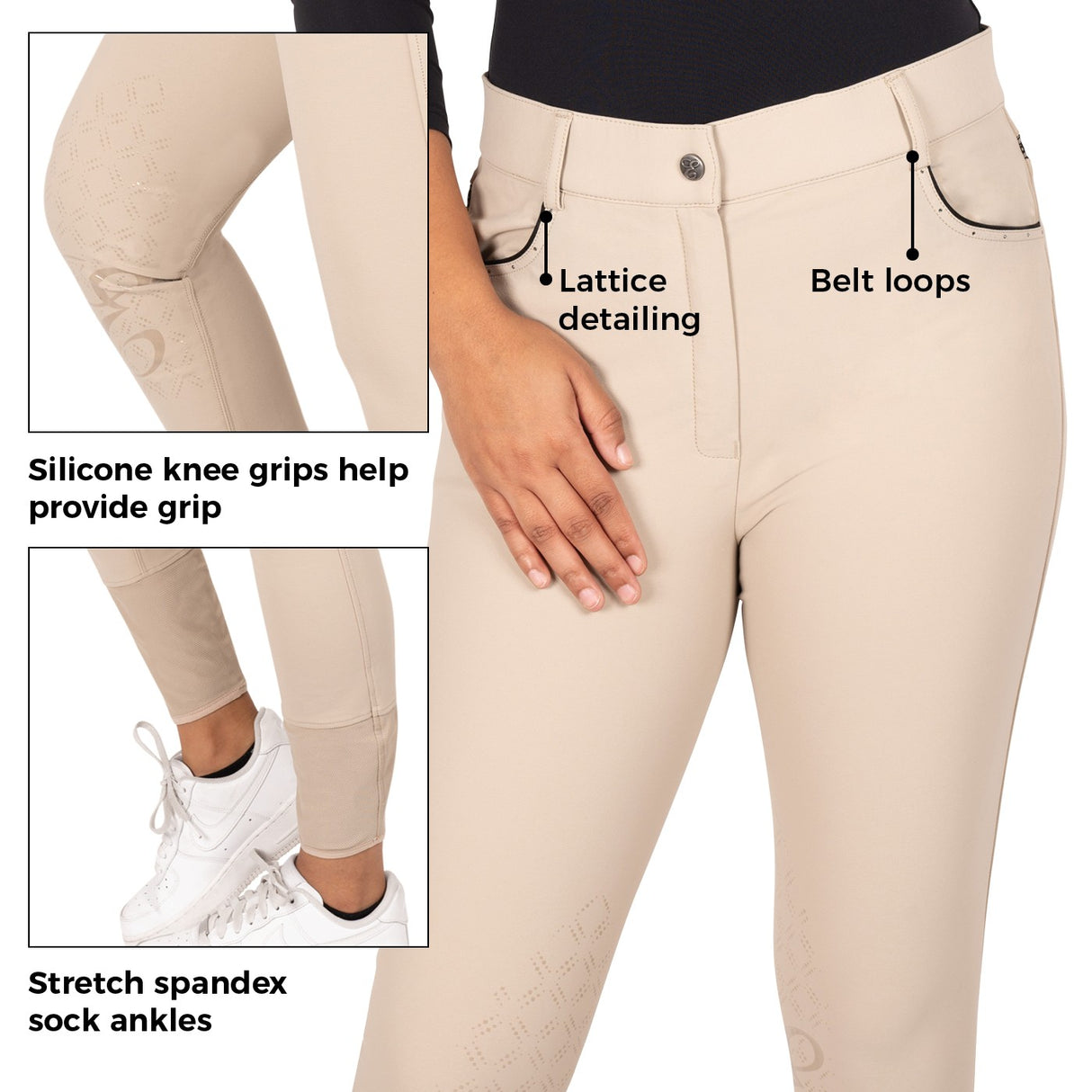 Pantalon d’équitation Elation Platinum Virginia