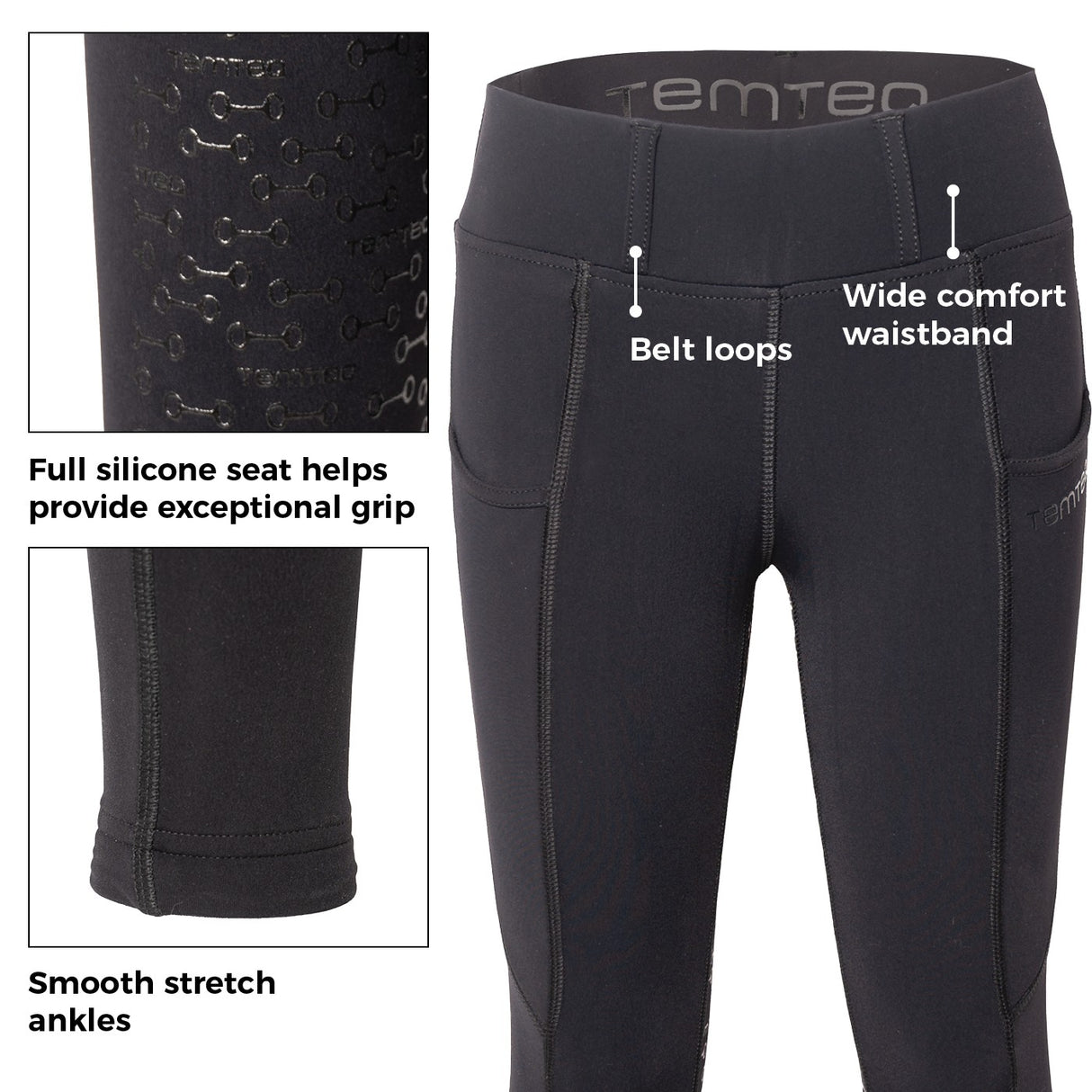 Collant à fond intégral Cool Tech de TemTeq - Enfants