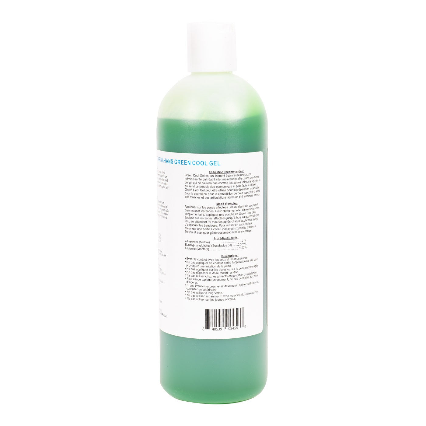 Gel rafraîchissant vert McTarnahans 473 ml