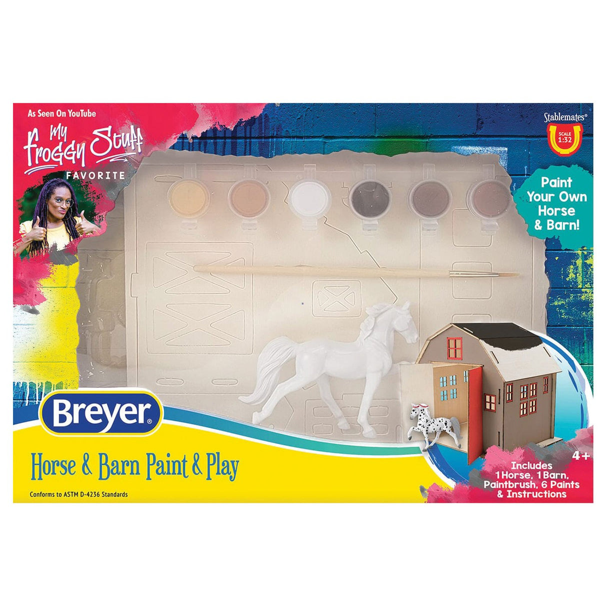 Breyer Craft Horse & Barn Paint & Play