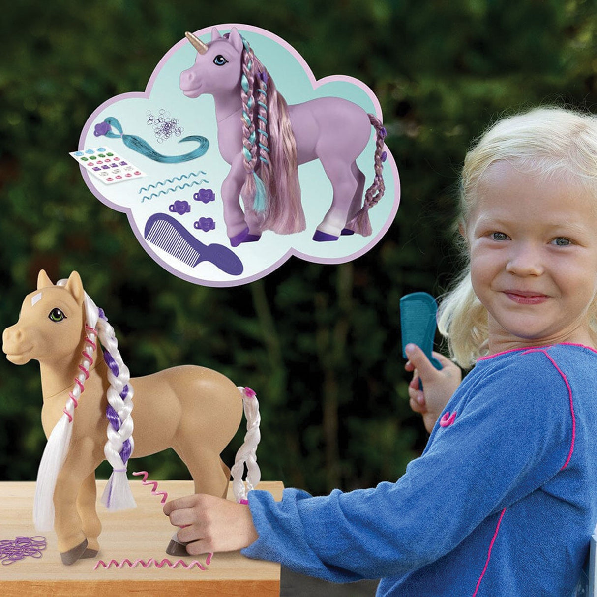 Breyer Mane Beauty Styling Pony Sunflower