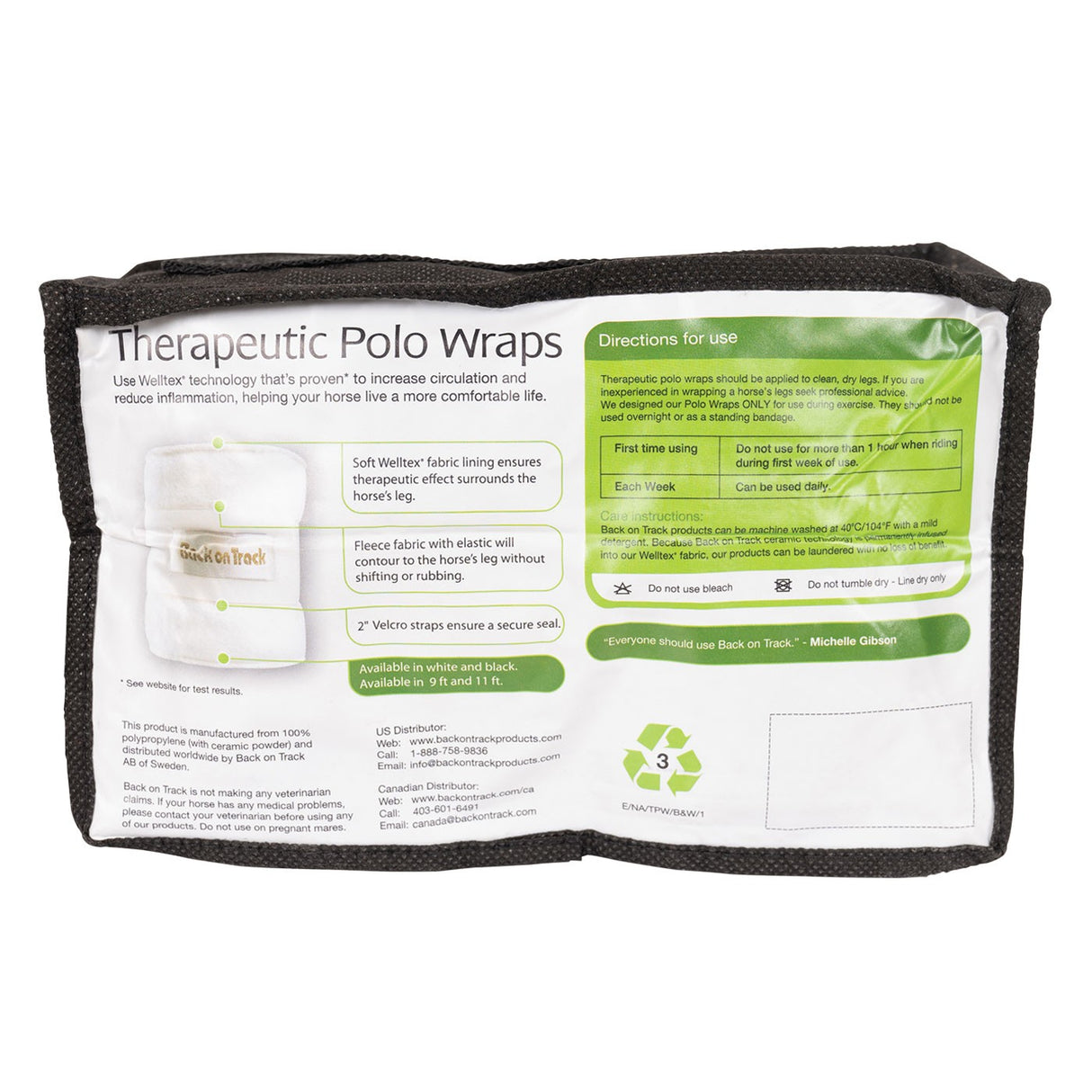 Back on Track Polo Wraps
