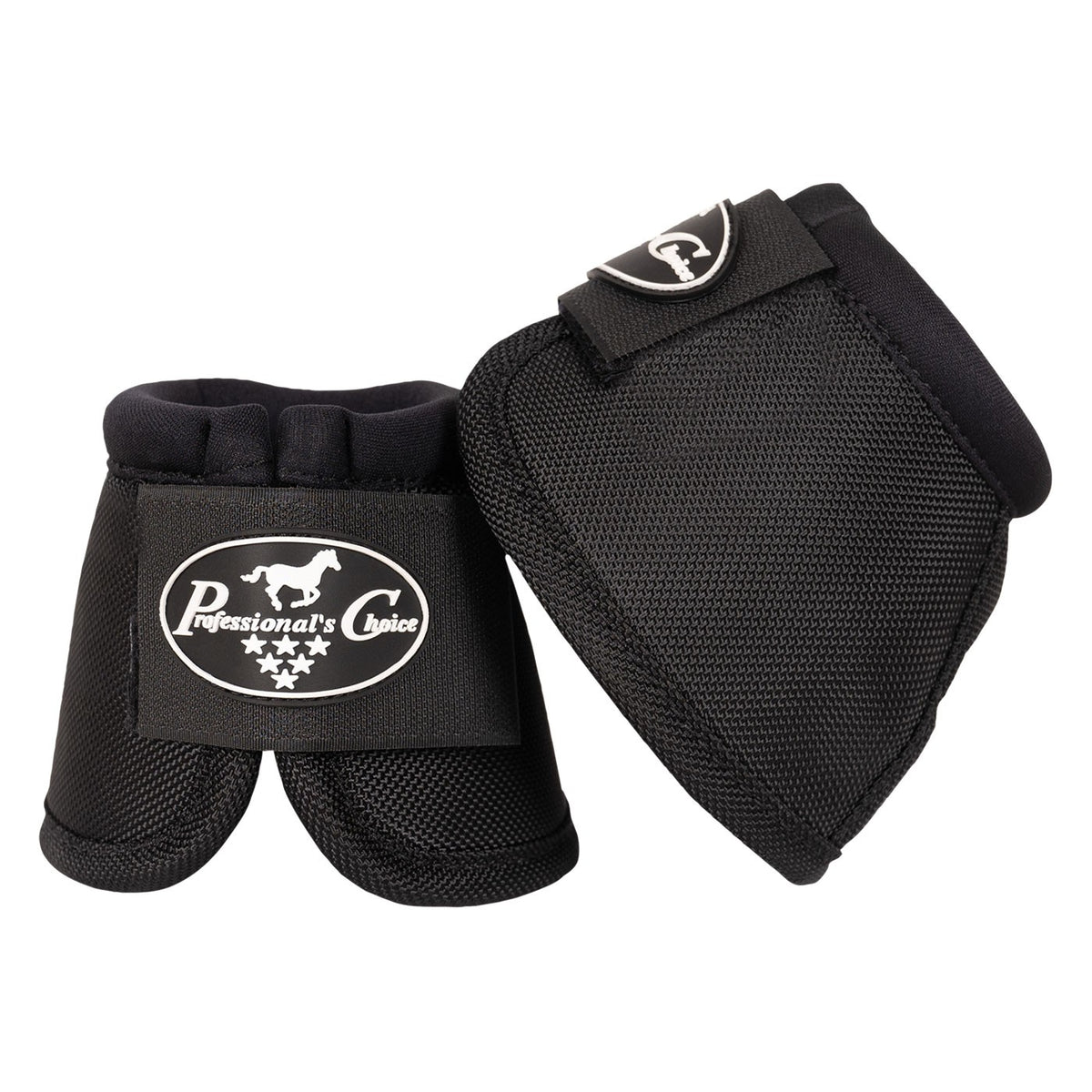 Lot De 4 Bottes D'attelle Médicale Pour Chevaux - Taille Moyenne - Couleur Turquoise/marron - Marque Professional Equine