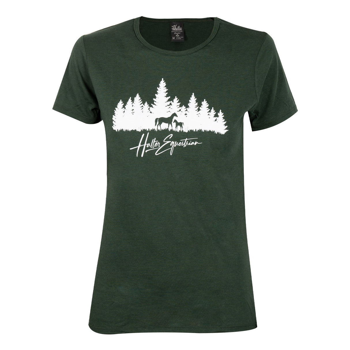 T-shirt Halter Equestrian Bamboo Forest Filly