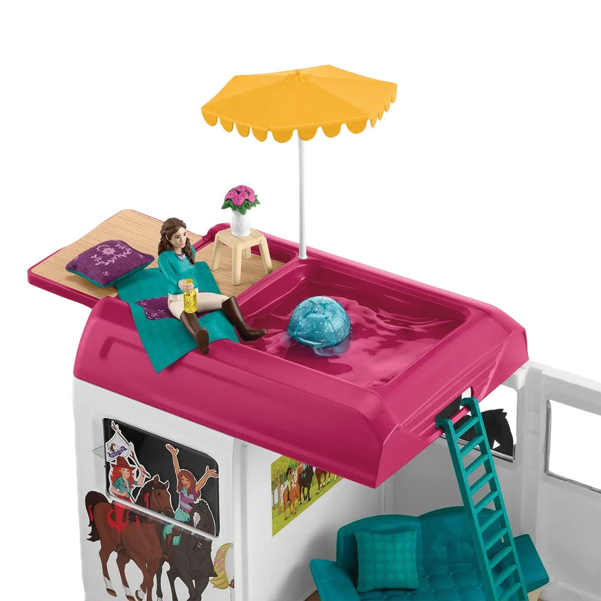 Schleich Horse Club Transporteur de chevaux
