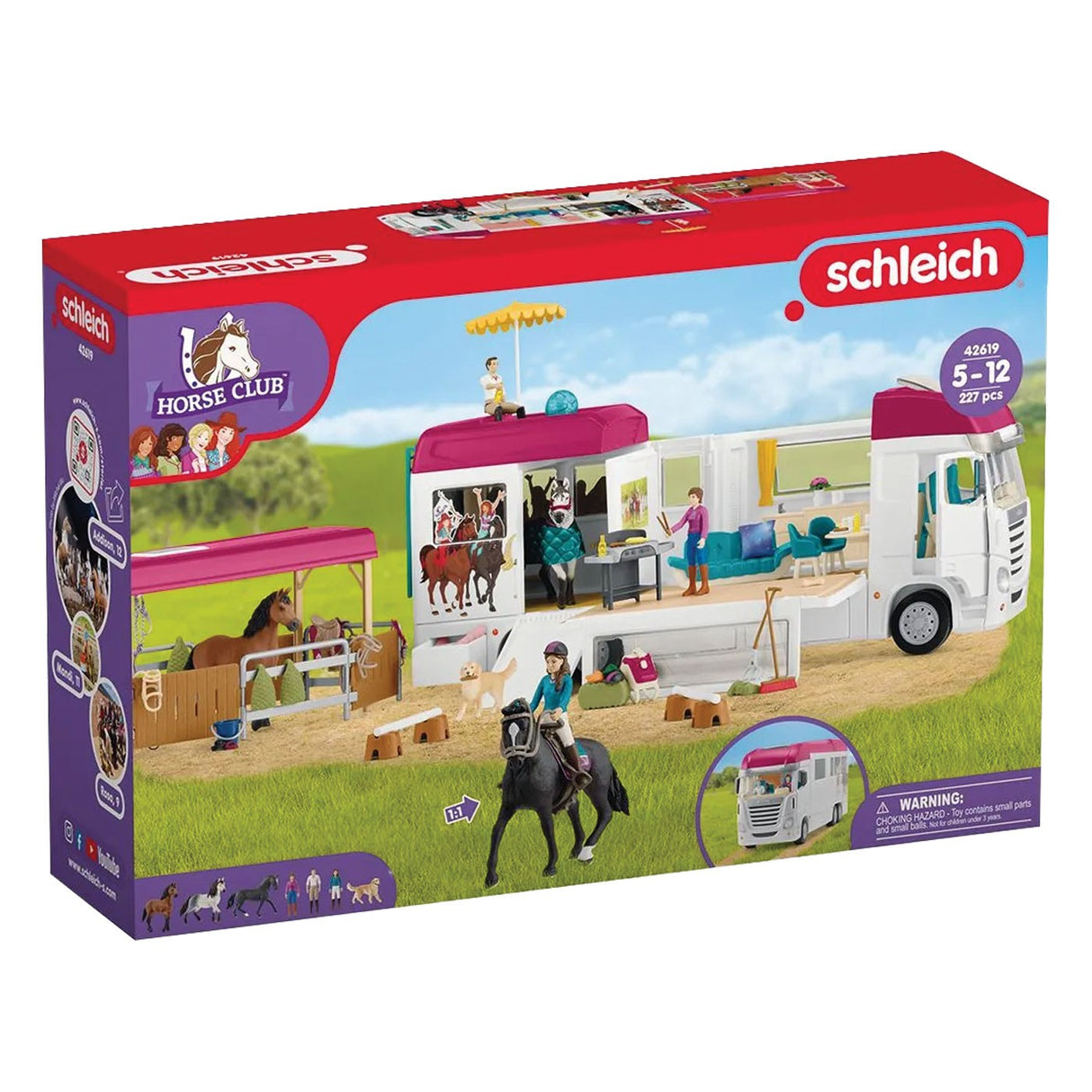Schleich Horse Club Transporteur de chevaux