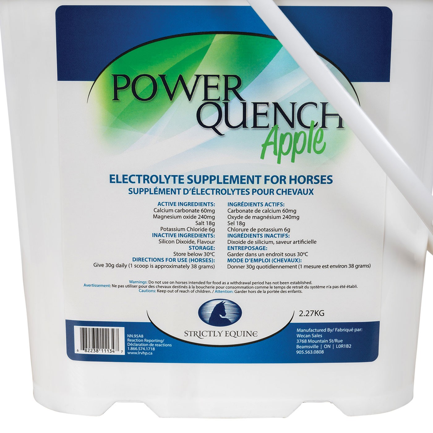 Strictly Equine Power Quench Pomme 2,27 kg