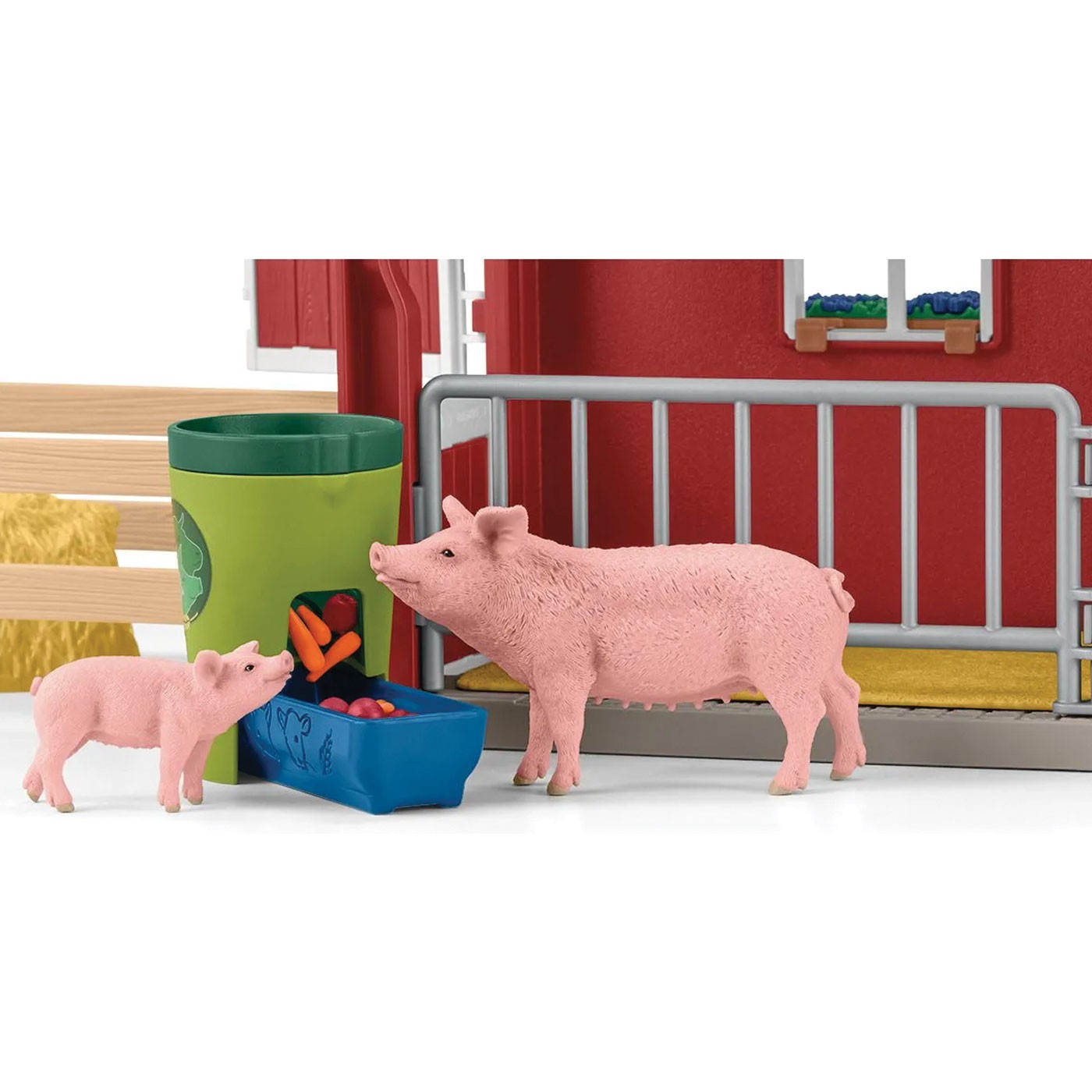 Schleich Farm World Grange rouge