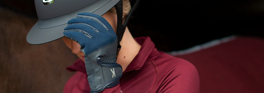 Gants Equithème wave - gant d'équitation toutes saison Gants Equithème wave - gant d'équitation toutes saison