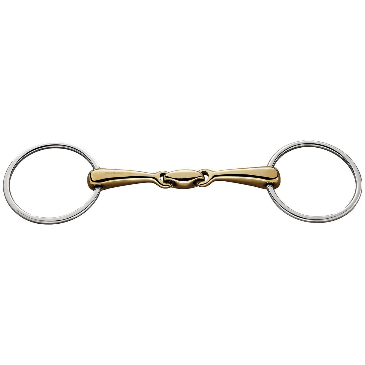 Sprenger CU Plus Loose Ring Double Jointed Snaffle Bit - 18 mm