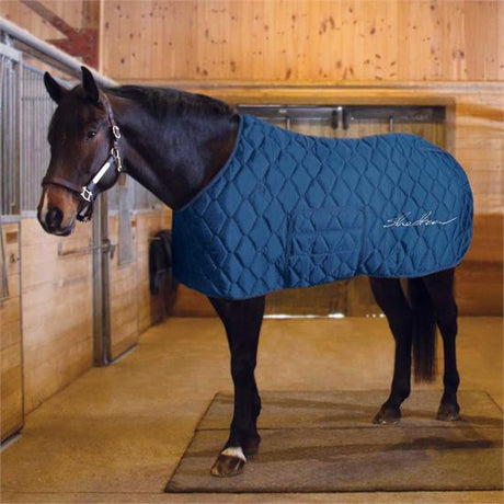 82 Mustang Manufacturing Canvas Stable Blanket - Navy - Gebo's