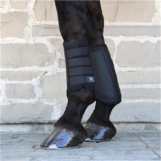 Neoprene brushing clearance boots