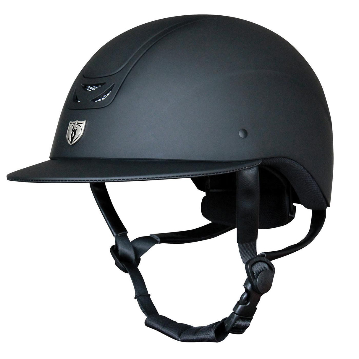 Tipperary Royal Wide Brim Helmet - Matte Black Trim