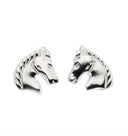 Boucles d'oreilles tête de cheval de Troie