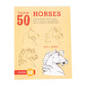 Dessinez 50 chevaux