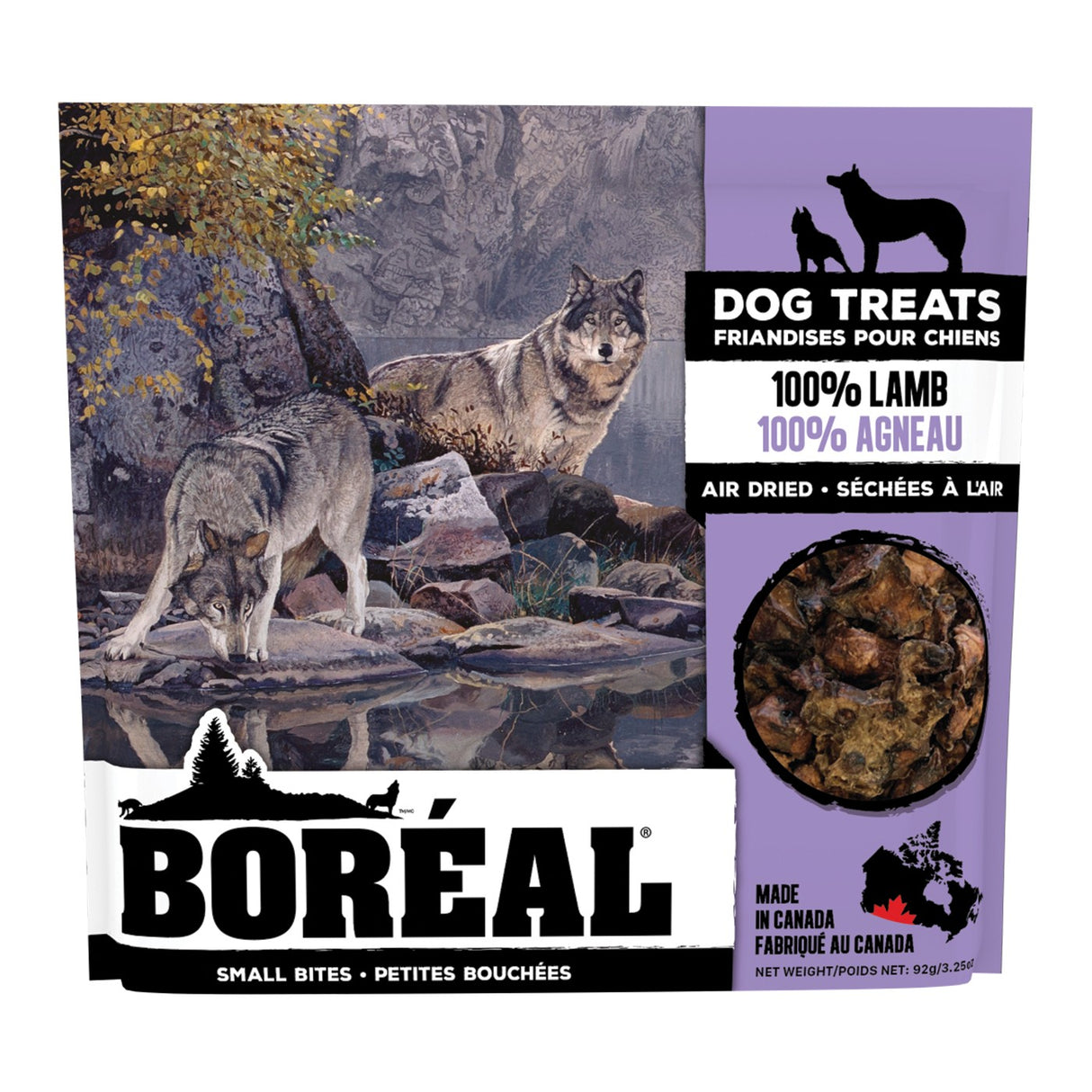 Boreal 100 Percent Lamb Small Bites Dog Treat 92 g