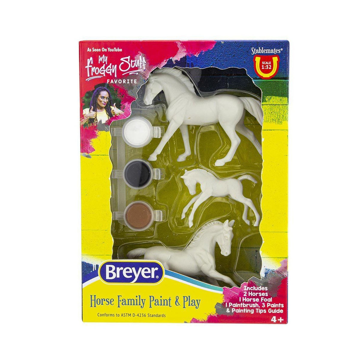 Peinture et jeu de la famille Breyer Horse