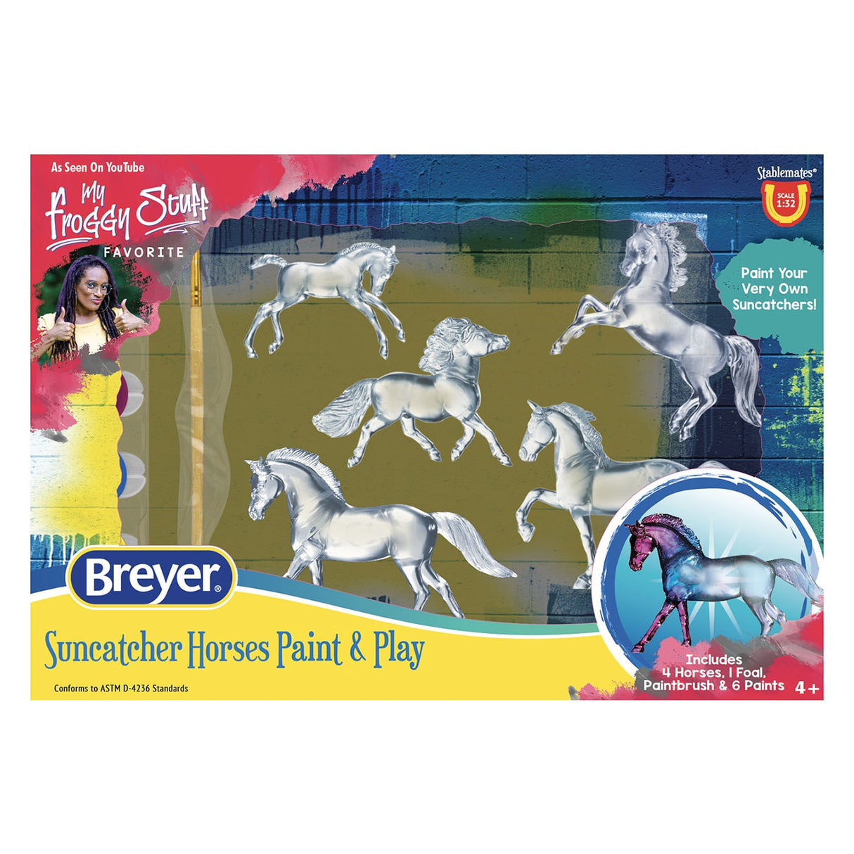 Breyer Suncatchers Horse Paint & Play