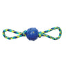 Balle double Tug avec balle de tennis encapsulée TPR – K9 Fitness par Zeus