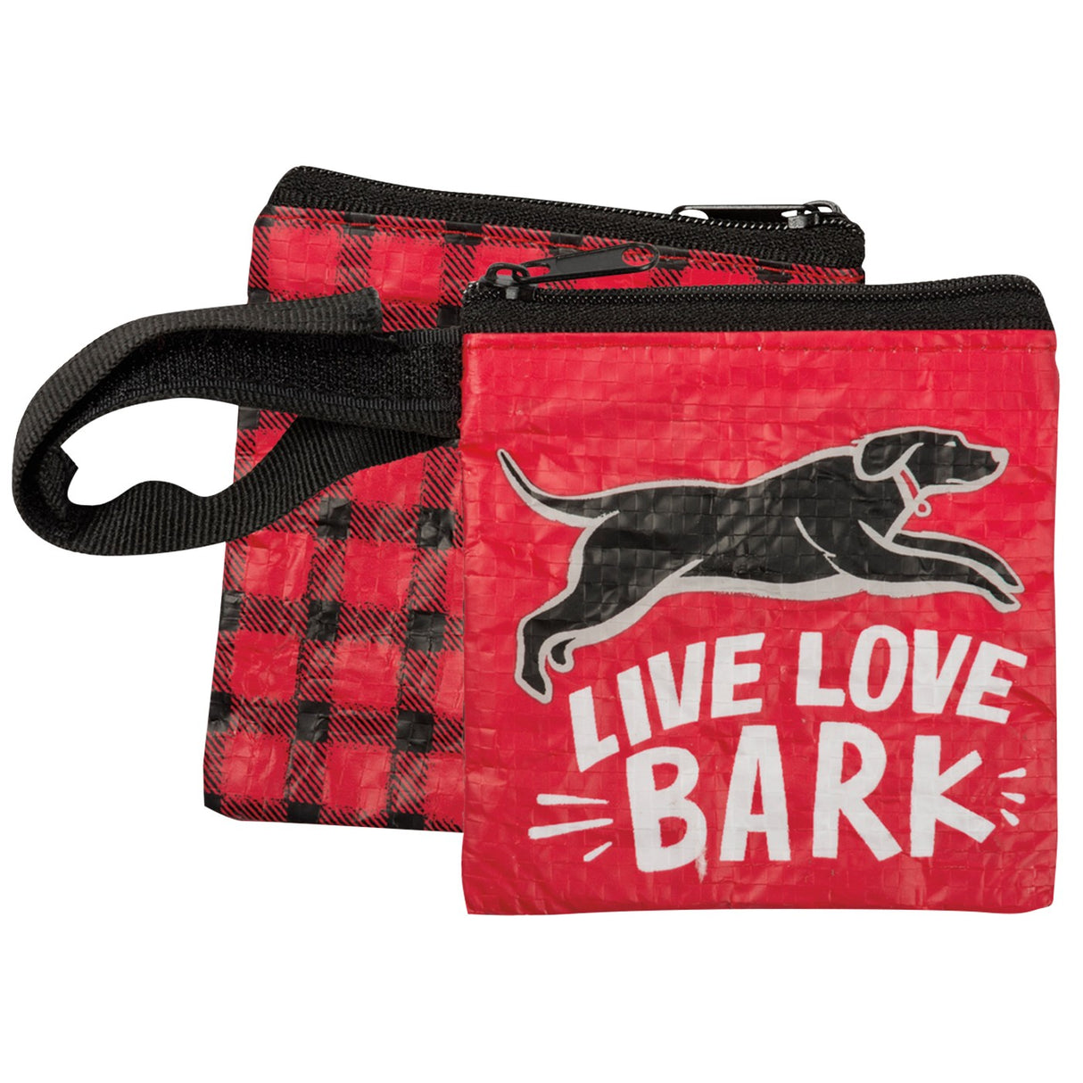 Pochette pour sac à déchets PBK Live Love Bark