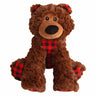 Snugarooz Benny The Bear Plush Dog Toy