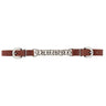 Gourmette Canyon Rose à maillon plat simple 11,4 cm Weaver Leather