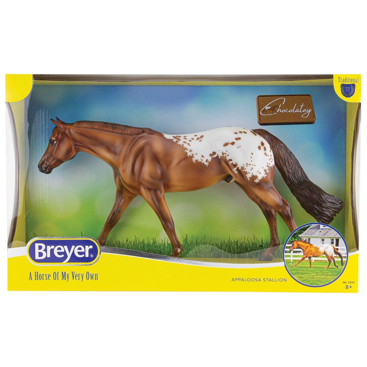 Breyer Traditional Series Chocolatey Champion Appaloosa