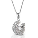 Kelly Herd Dancing Stone Horseshoe Dangle Pendant
