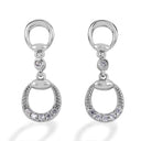 Boucles d'oreilles pendantes Kelly Herd Eggbutt