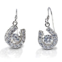 Boucles d'oreilles pendantes fer à cheval Kelly Herd Dancing Stone