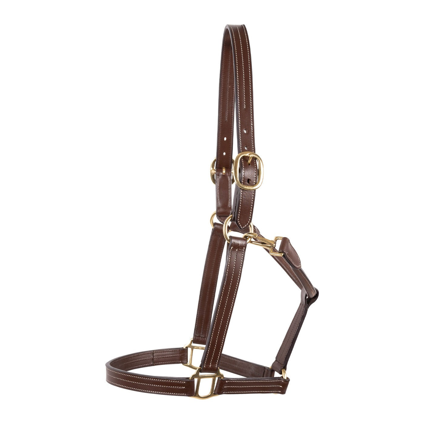 Val du Bois Triple Stitch Leather Halter – Greenhawk Equestrian Sport