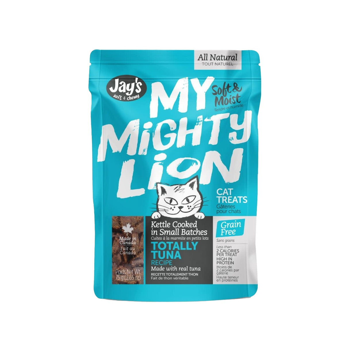 Jay's My Mighty Lion Thon Friandise pour chat 75 g