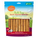 Bâtonnets de recette de bœuf sans peau Canine Naturals 12 cm - Paquet de 10