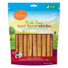 Bâtonnets de recette de bœuf sans peau Canine Naturals 12 cm - Paquet de 10