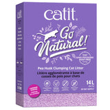 Catit Go Natural Pea Husk Lavender Cat Litter 14 L