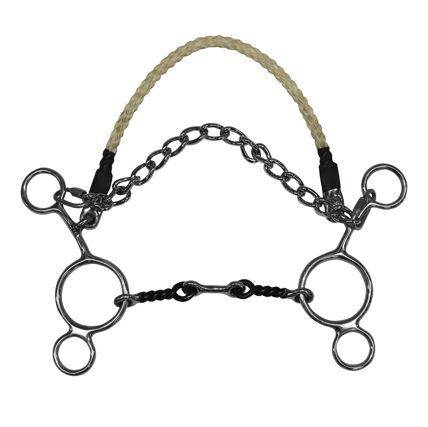 Metalab Hackamore W/ Upside Down Bit – Greenhawk Equestrian