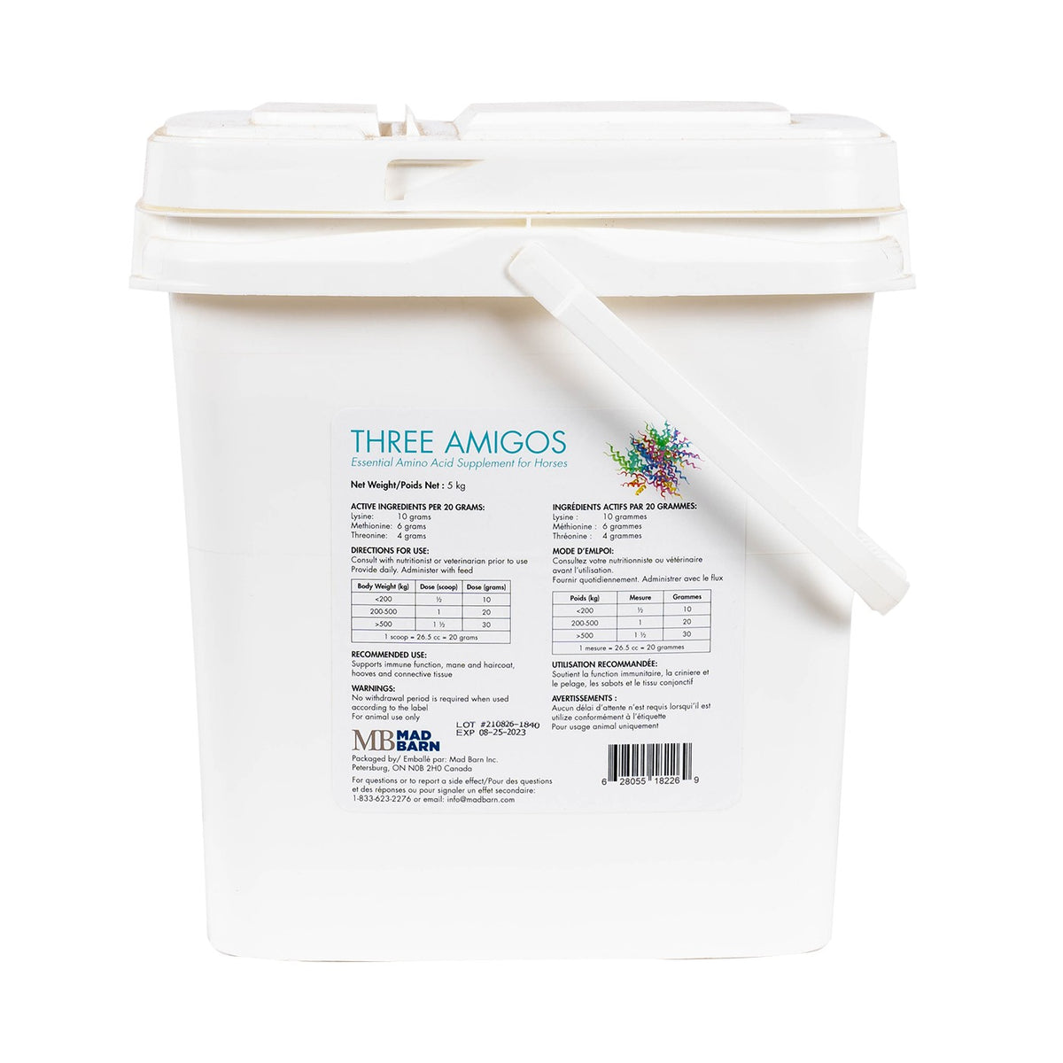 Mad Barn Three Amigos 5 Kg – Greenhawk Equestrian Sport