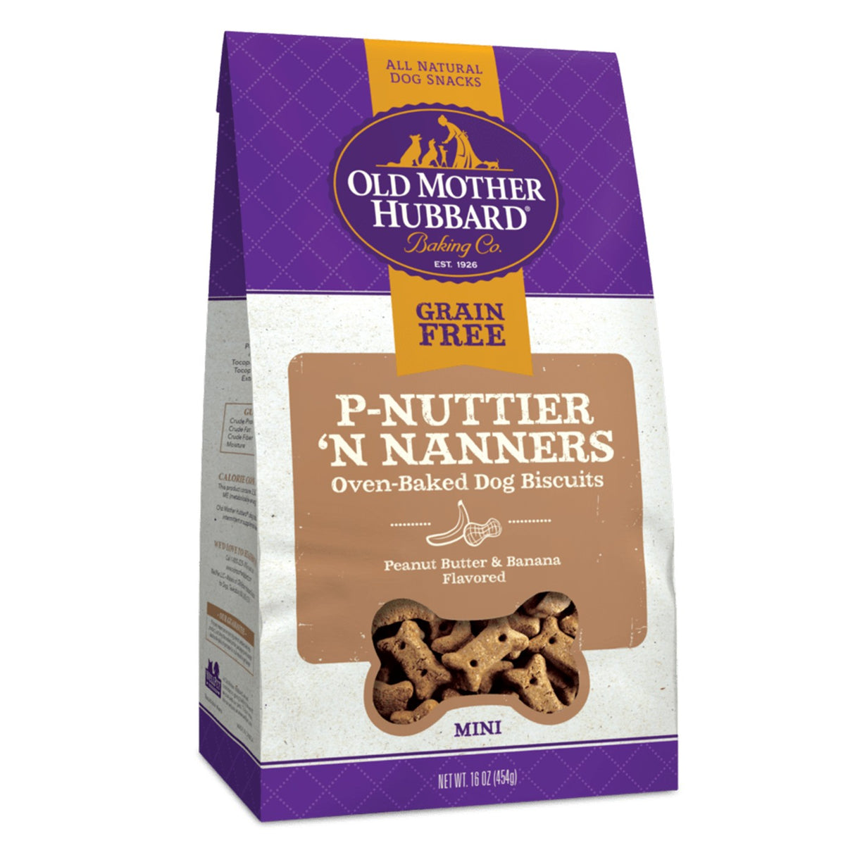 Old Mother Hubbard P-Nuttier N Nanners Mini biscuits pour chien