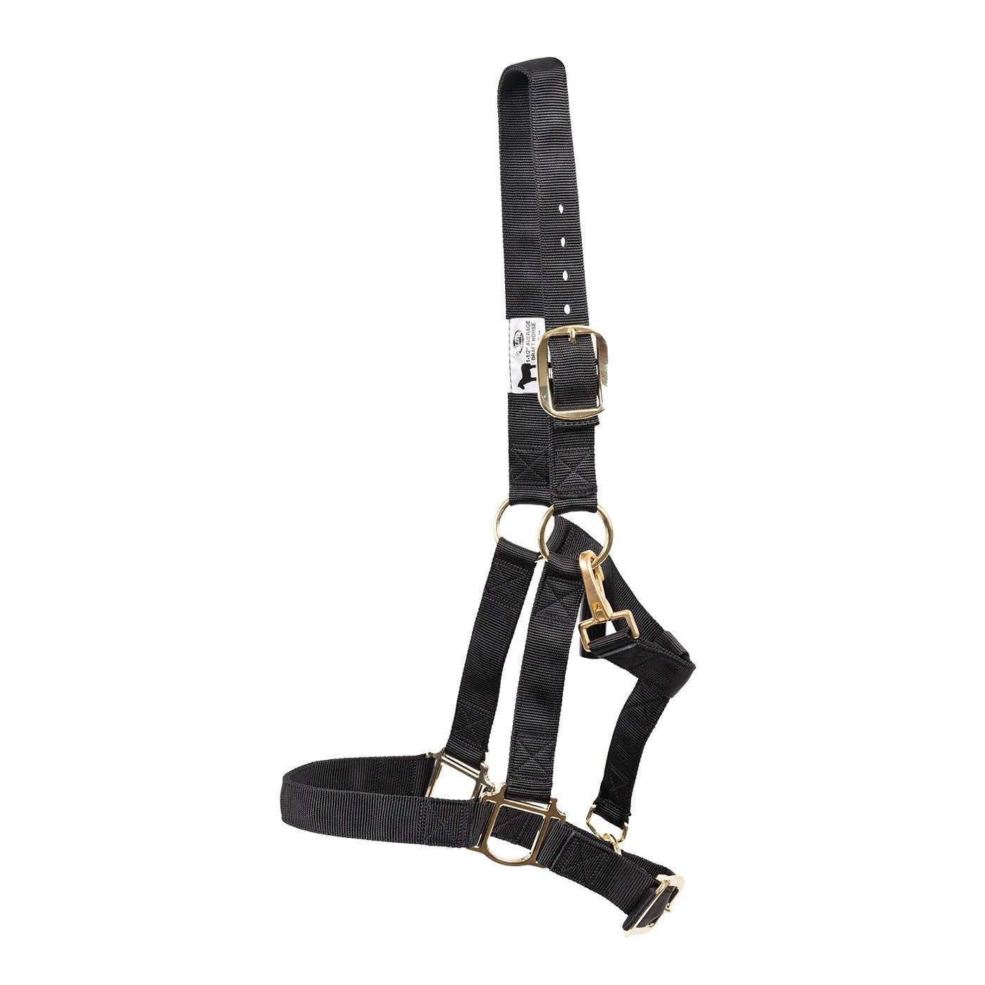 Adjustable Nylon Draft Halter 1 1-2 In. – Greenhawk Equestrian Sport