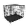 Cage pour chien à double porte Unleashed Basic 122 cm