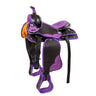 Selle synthétique pour poney western Silverline