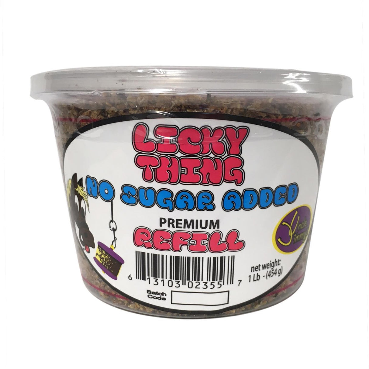 Uncle Jimmy's Licky Thing No Sugar Added 1lb