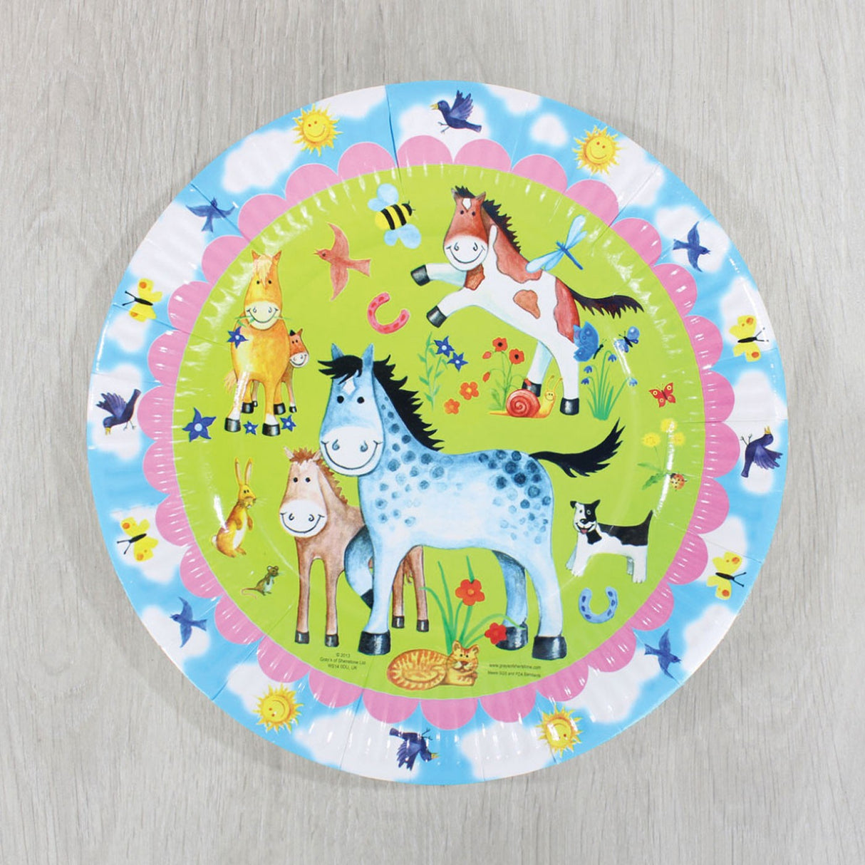 Pony Pals Party Plates - Pack of 8