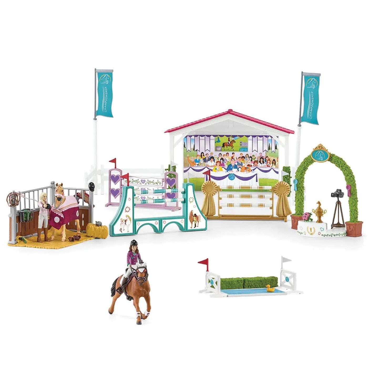 Schleich Horse Club Accessoires Transport de chevaux – Greenhawk Equestrian  Sport