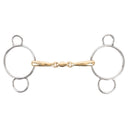 EvoEq Universal Curved Mouth Double Jointed Bit W/ Lozenge