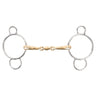 EvoEq Universal Curved Mouth Double Jointed Bit W/ Lozenge